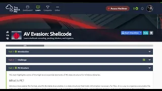 AV Evasion Shellcode part 1 Task 1 and 3