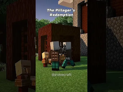 One pillager broke every rule he was made for 💔 #minecraft #memes