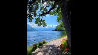 عند البحر  تشعر بالهدوء  والراحة النفسية  دندنها