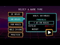 Arcade Neon Golf 50 Holes