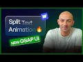 3 Split Text Animations With The New GSAP UI on Webflow
