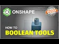 Onshape How To Boolean Tutorial