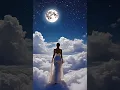 Lagu Walking to the Moon 🌙 | Dreamy Night Fantasy | AI Short Film