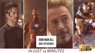 iron man all suit up scenes the mega suit up episode 