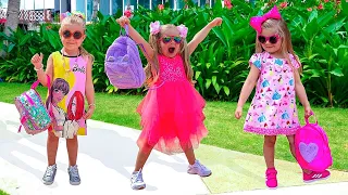 قصص اطفال قبل النوم ديانا والعاب بنات 