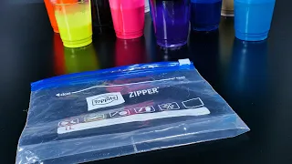 Painting with a ZIP BAG