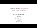 Systematic Modeling and Design of Sparse Tensor Accelerators Nellie Wu