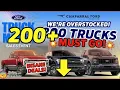 THEY GONE MAD 200 Trucks MUST GO Chaparral Ford
