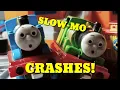 Lagu SLOW-MOTION Thomas \u0026 Friends Crashes!!