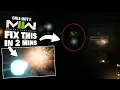 MW2 Lens Flare Light Glare EASY FIX in 2 Minutes Glitch Fix Tutorial PC Prison Break Mission