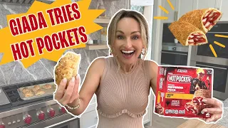 Giada Attempts to Make Hot Pockets at Home
