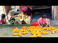 Download Lagu After harvesting all the corn in the field, mother and daughter had a delicious meal together.