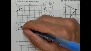 3-2 Reflections Practice Homework