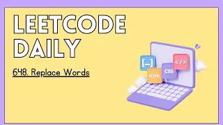 648 Replace Words Daily Leetcode 07 June 2024