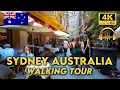 Download Lagu WALKING TOUR AROUND SYDNEY AUSTRALIA | Discovering Sydney's Amazing Hidden Lanes | 4KUHD | Binaural