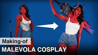 I made a Malevola Cosplay from Dispatch