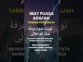 Download Lagu NIAT PUASA ARAFAH 9 DZULHIJJAH