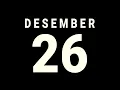Download Lagu Tanggal 26 desember  Kalender peristiwa