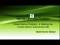 Socket Programming in C C Part - 5 setsockopt system call