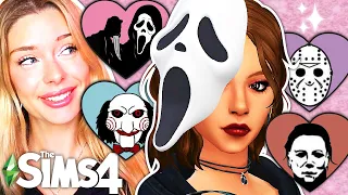 Turning SCARY MOVIE ICONS into Divas in The Sims 4 CAS