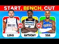 START BENCH CUT NBA EDITION
