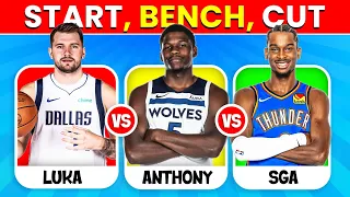 START BENCH CUT NBA EDITION