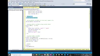 MS SQL tutorial on comments