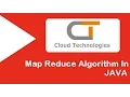 Map Reduce Algorithm in java