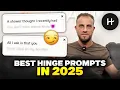 3 Best Hinge Prompts Stop Getting Ignored