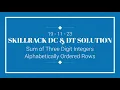 19-11 SKILLRACK DAILY CHALLENGE AND DAILY TEST SOLUTION C Java Python