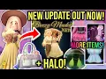 NEW BREEZY MEADOW SET OUT MERMAID EASTER SHOP FLOWERING 2026 HALO MORE ITEMS Royale High