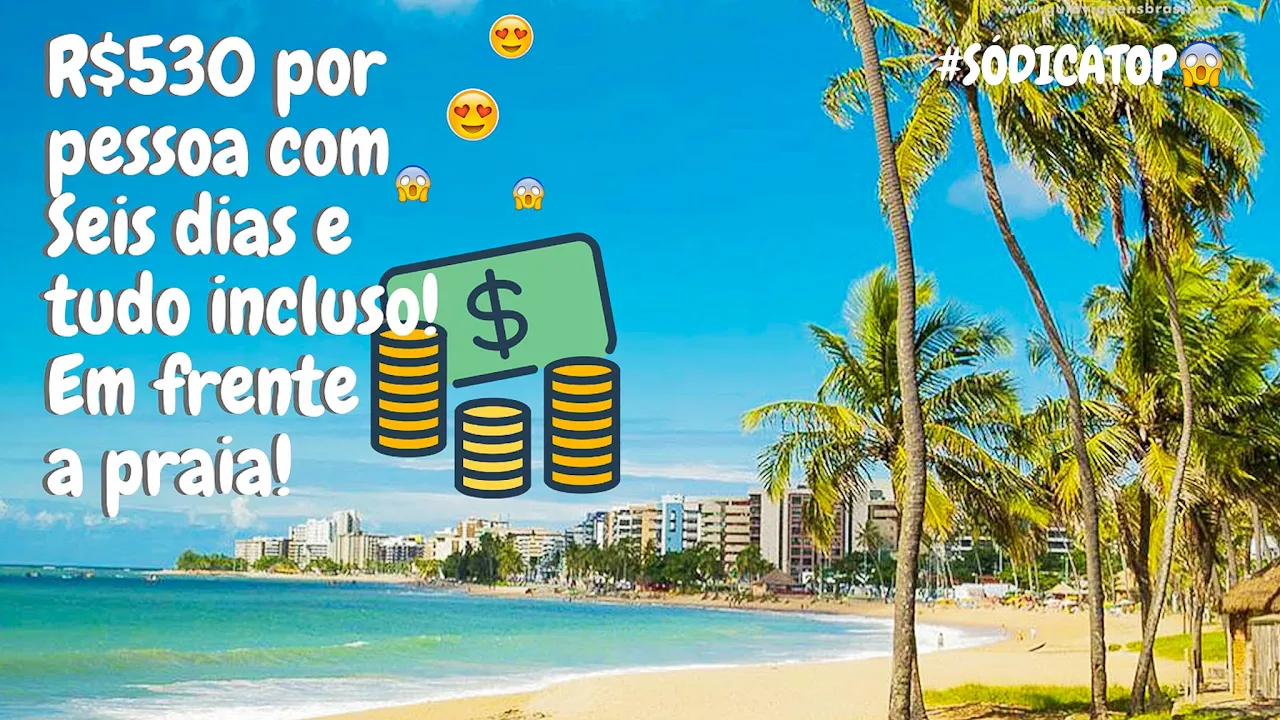 Inacreditável: Melhores e mais baratos pacotes para  #maceio #al
