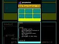 Grid Row - Column CSS HTML