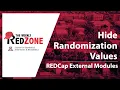 Hide Randomization Values