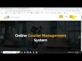 Online Courier Management System Java Courier Booking System Java Final Year Project 2026