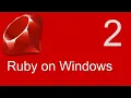 Ruby Beginner Tutorial 2 How To Install Ruby On Windows