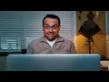Shoked man face - shoked people stock footage
