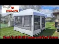 Ozark Trail Canopy Screen House Tent Riding the Stoem Out