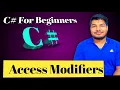 C Access Modifiers Access Modifiers C sharp in Hindi C Tutorial for Beginners 2024