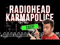Download Lagu Radiohead - Karma Police - Drum cover (with scrolling drum score)