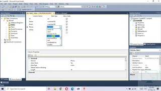 Create Database and Table Using Visual Studio - C Development Tutorial 6