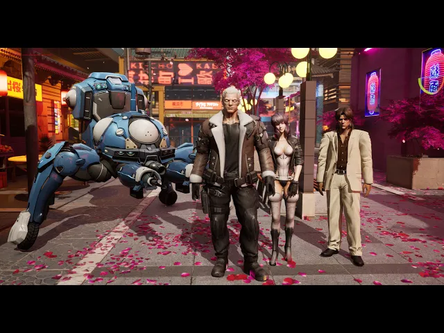 GHOST IN THE SHELL 2030 GAME - UNREAL ENGINE 5
