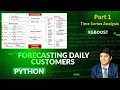 Time-Series Forecasting with XGBoost in Python Predict Daily Restaurant Customers Part 1