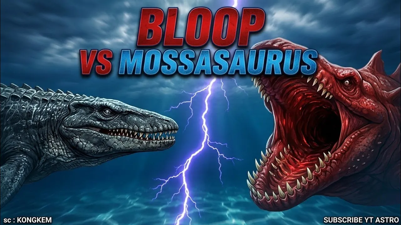 BLOOP VS MOSSASAURUS