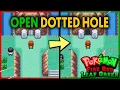 HOW TO OPEN THE DOTTED HOLE DOOR ON POKEMON FIRE RED AND LEAF GREEN