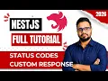 NestJS Course in Hindi HTTP Status Codes Custom Response
