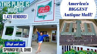 SHOPPING AMERICA S LARGEST ANTIQUE MALL Thrift Haul Heart of Ohio Antique Center