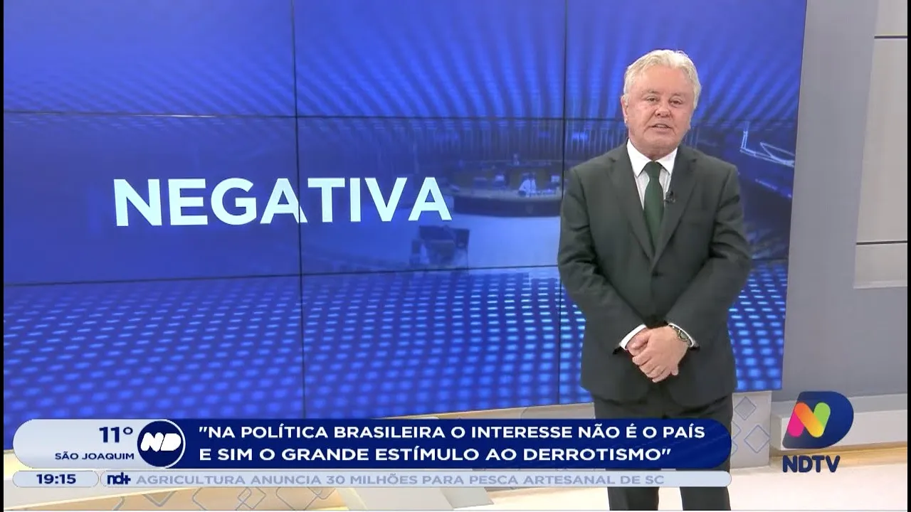 Paulo Alceu: “Na política brasileira o interesse não é o país e sim o grande estímulo ao derrotismo”