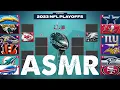 2023 NFL Playoffs and Super Bowl Prediction Bracket Whispered ASMR