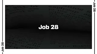 Job 28 Bible Reading NIV